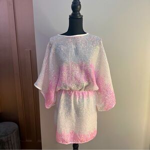 Sequin Party Cocktail Dress Size 6 New With Tags